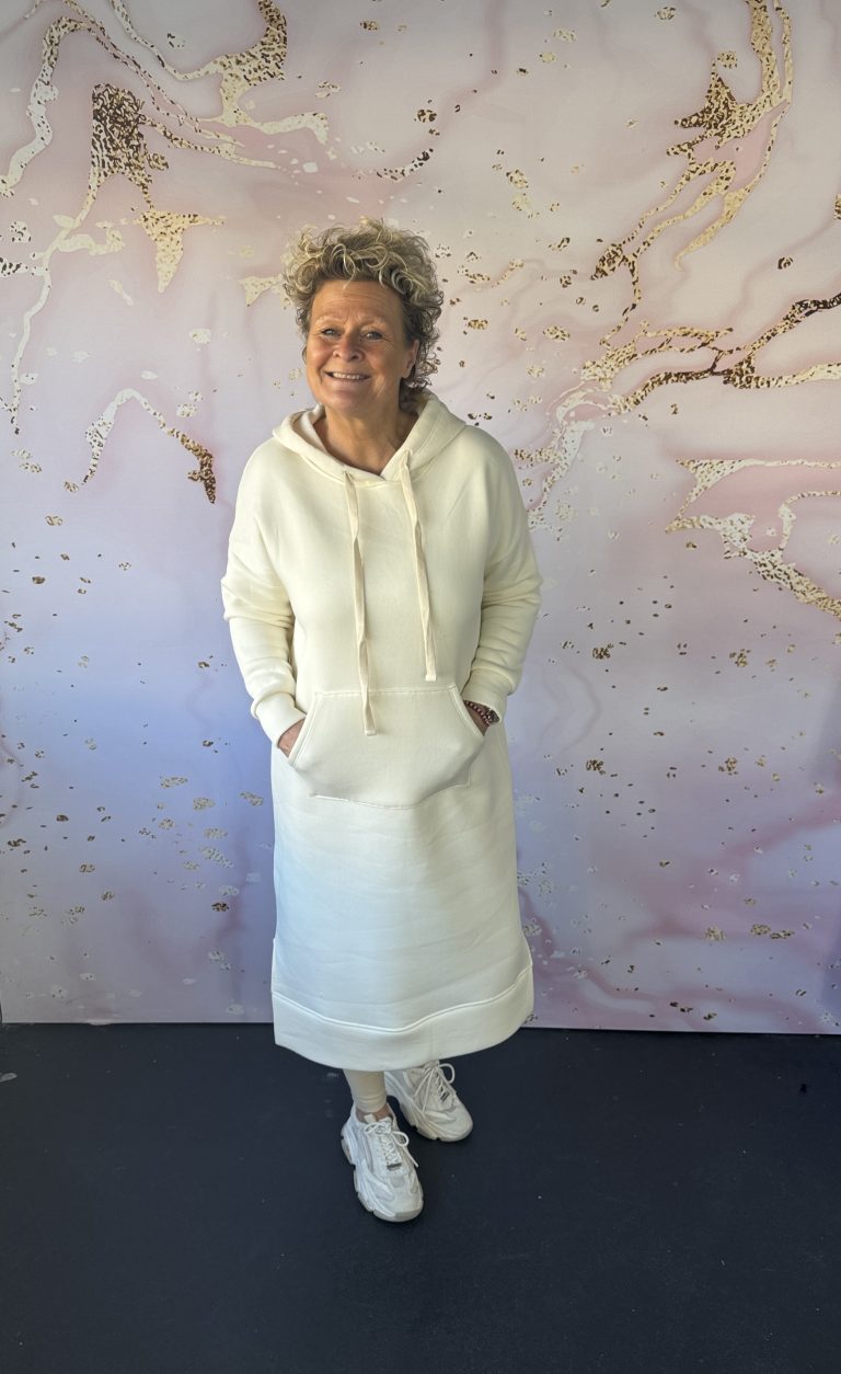 Mooij Sweater Jurk Kelsey Off-White