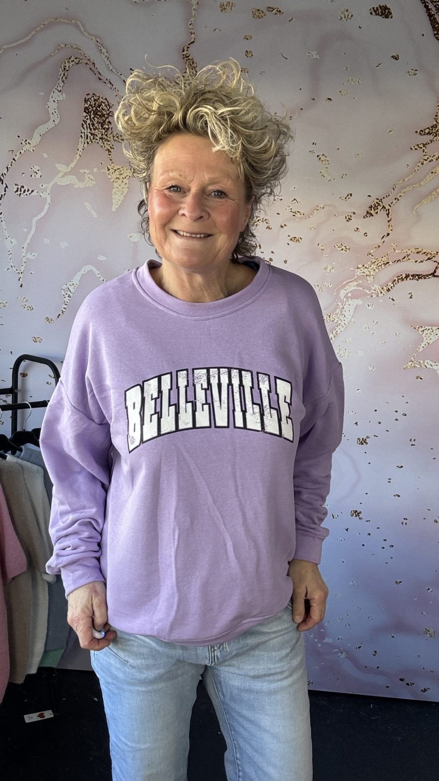 Mooij Sweater Belville lila