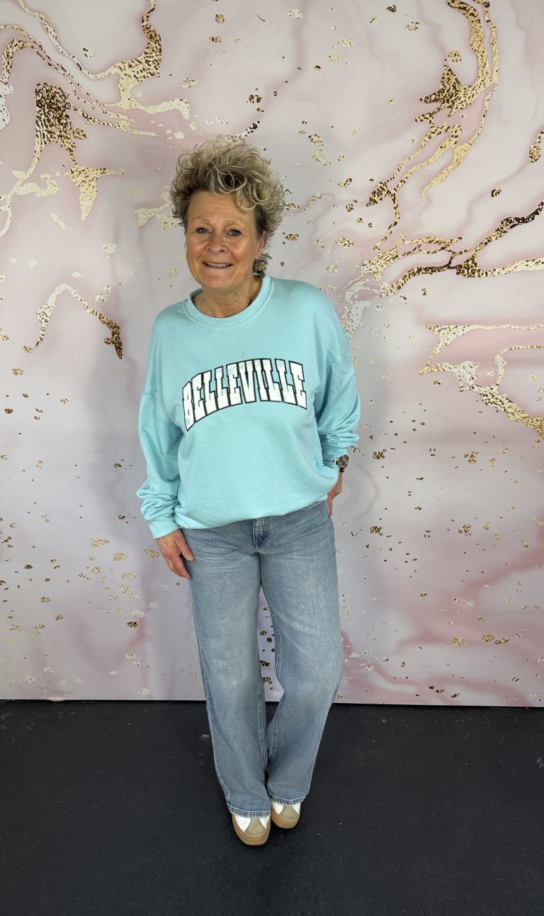 Mooij Sweater Belville aqua