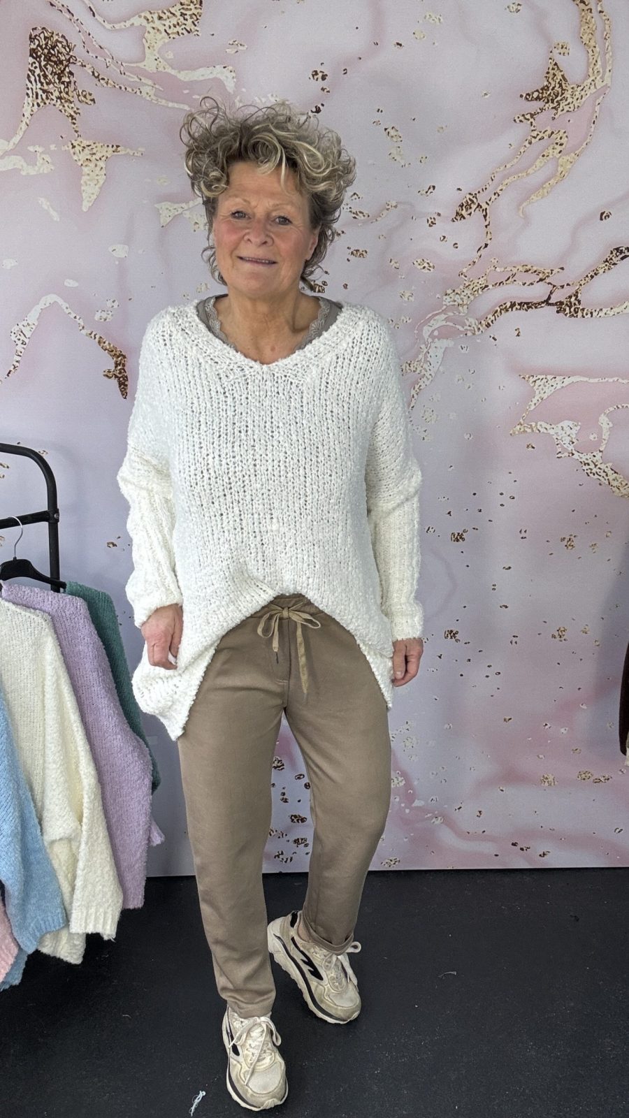 jogg broek Liane camel