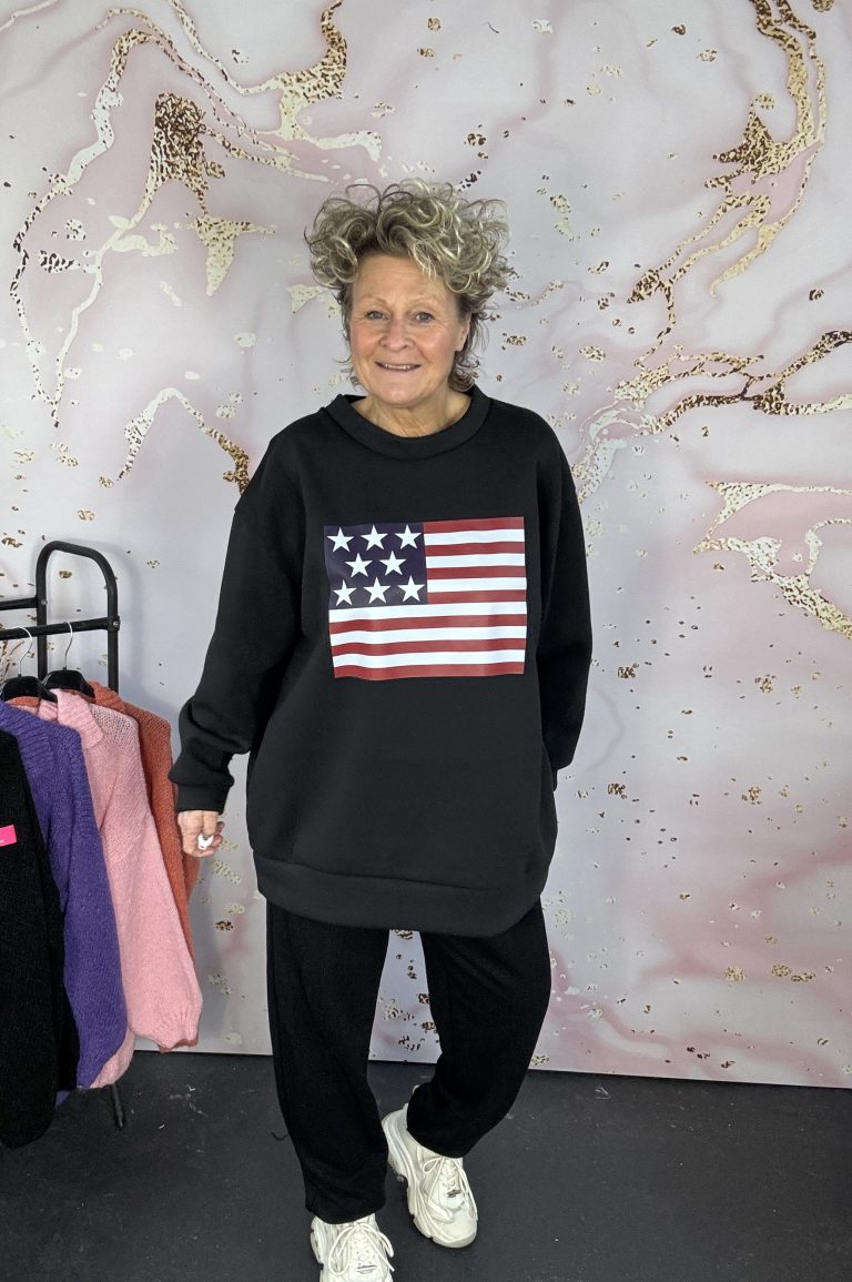Sweater Melania zwart