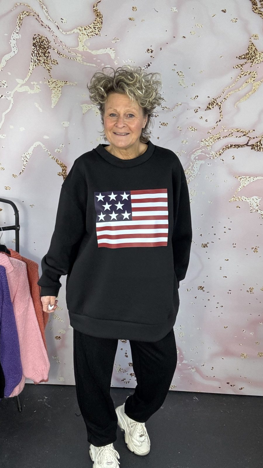 Sweater Melania zwart