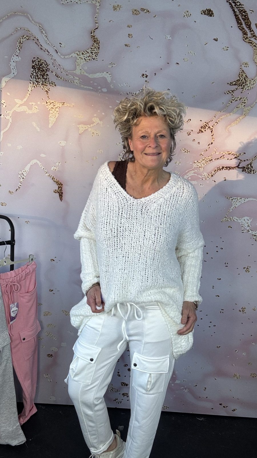 jogg broek Just offwhite