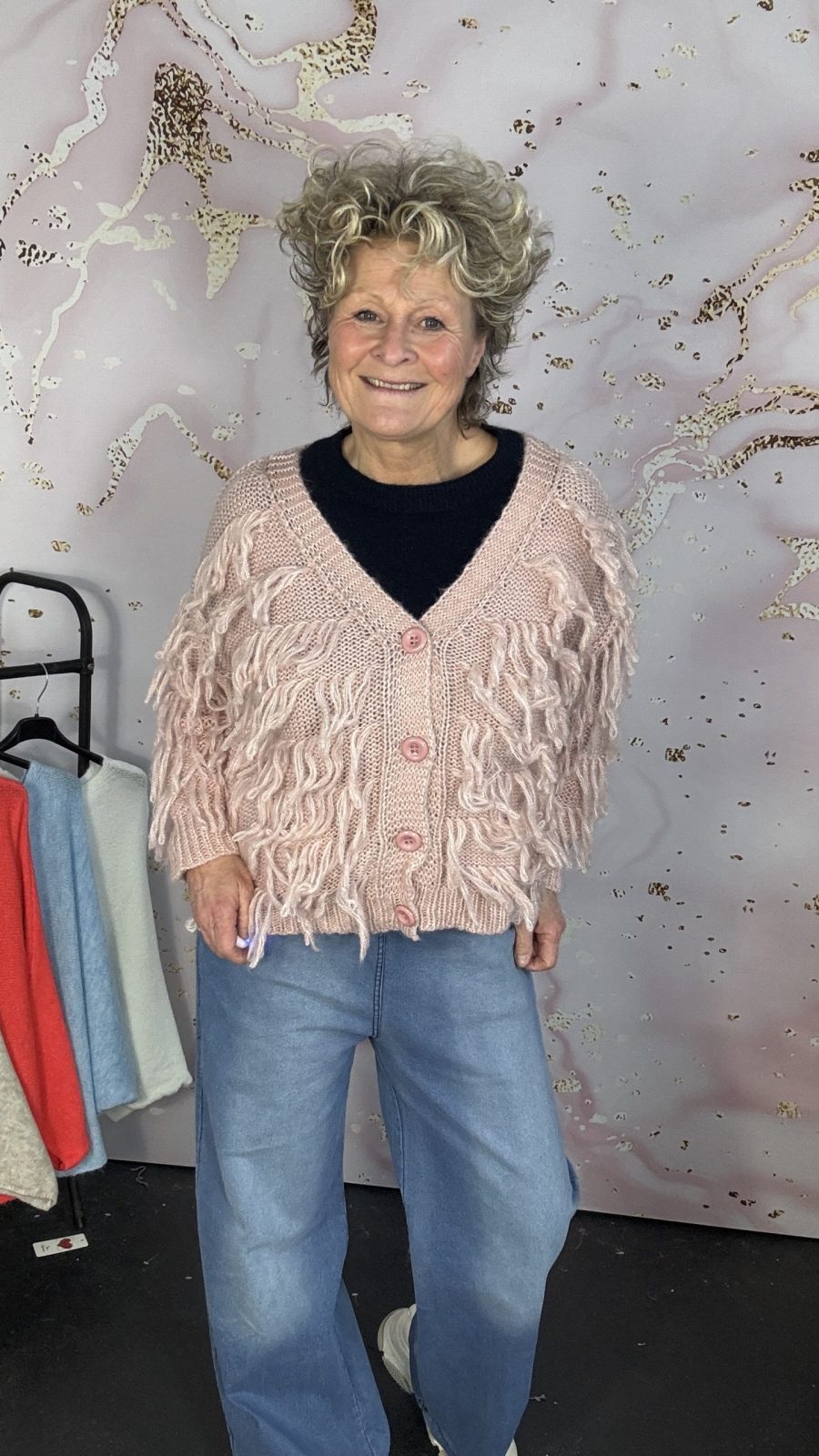 Vest Pina poederroze