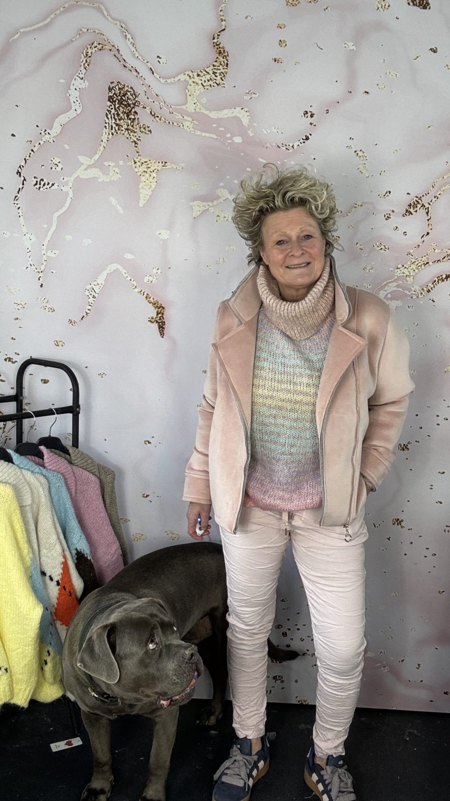 jogg broek JJ roze