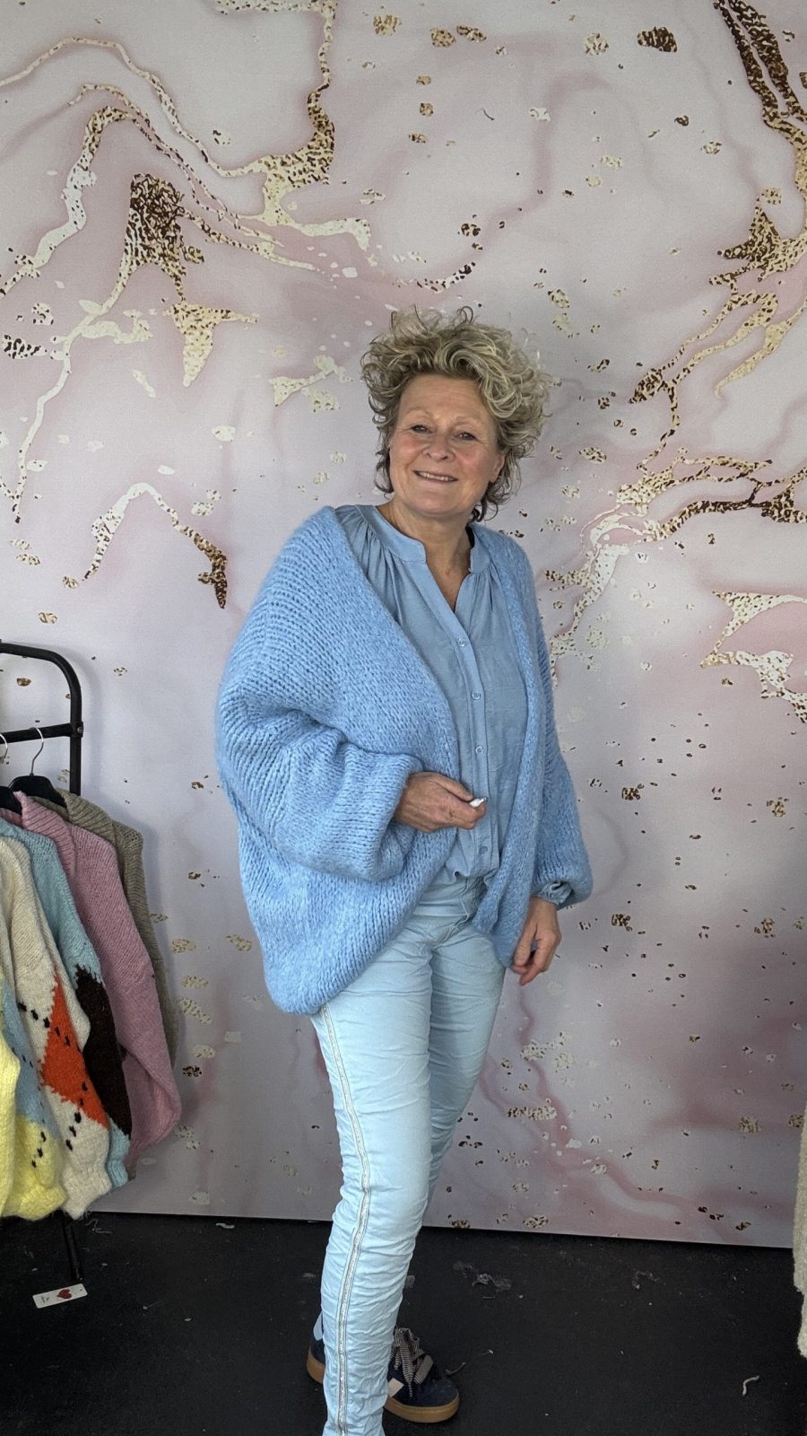 jogg broek JJ lichtblauw