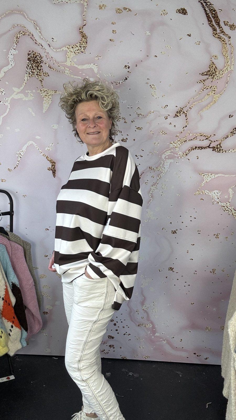 jogg broek JJ offwhite