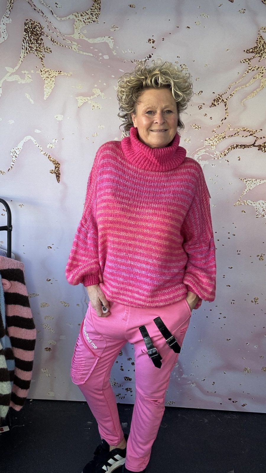 jogg broek Jill fuchsia
