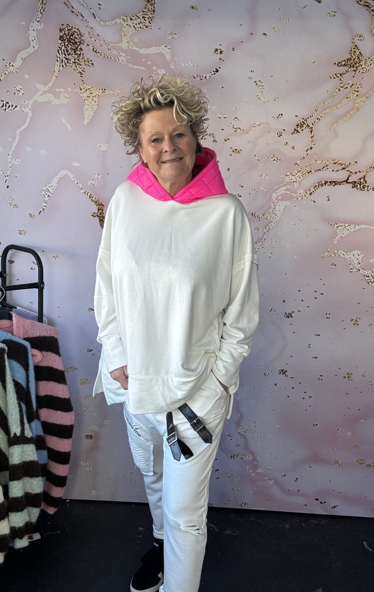 jogg broek Jill wit