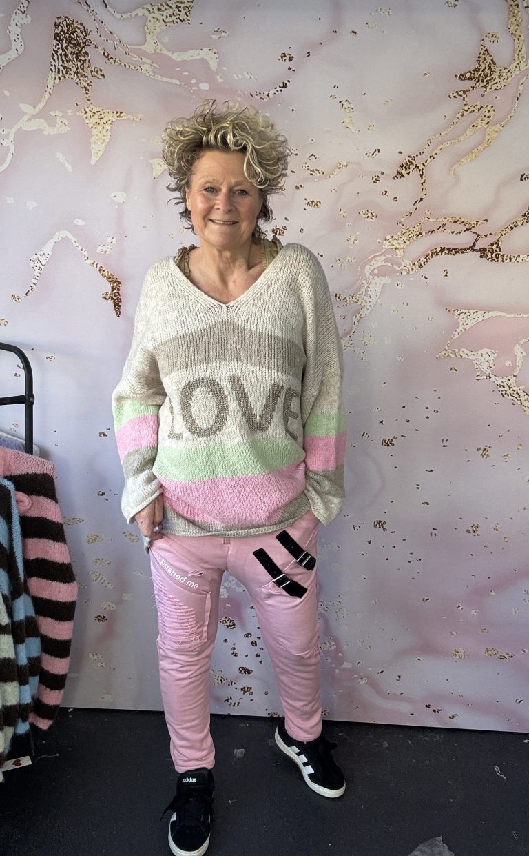jogg broek Jill lichtroze