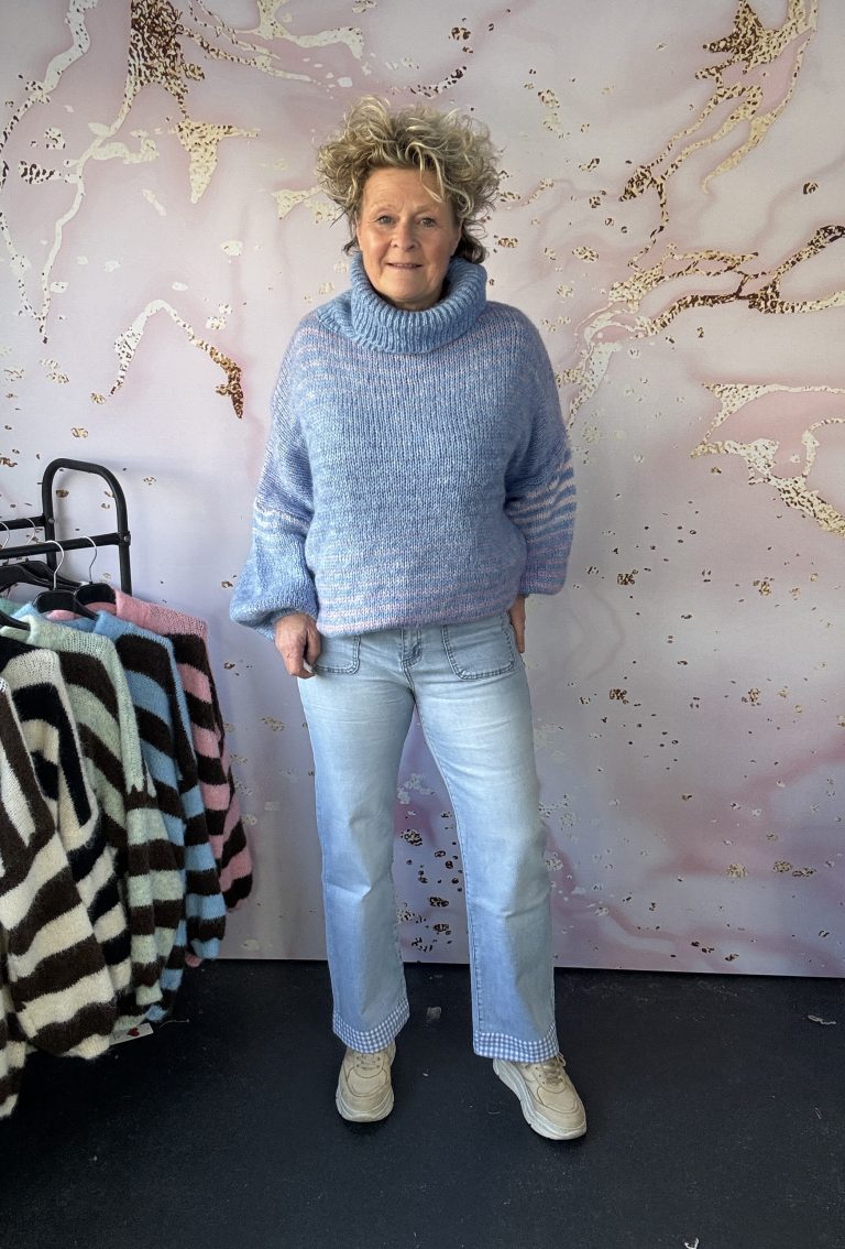 Jeans licht Zac-Zoe ruitje