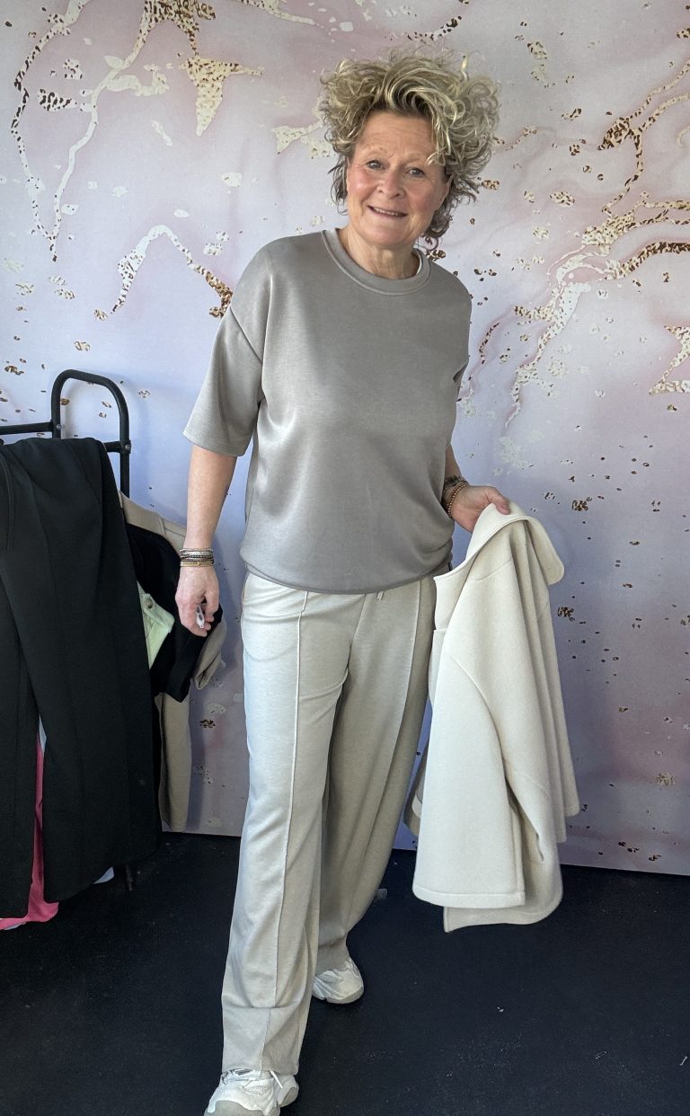 sweater Lisa taupe