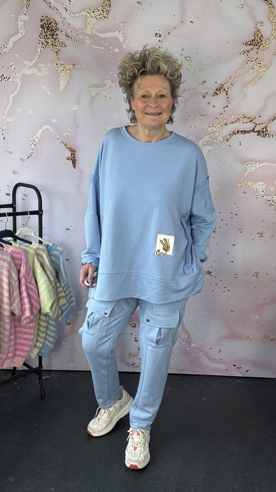 Sweater nijn lichtblauw