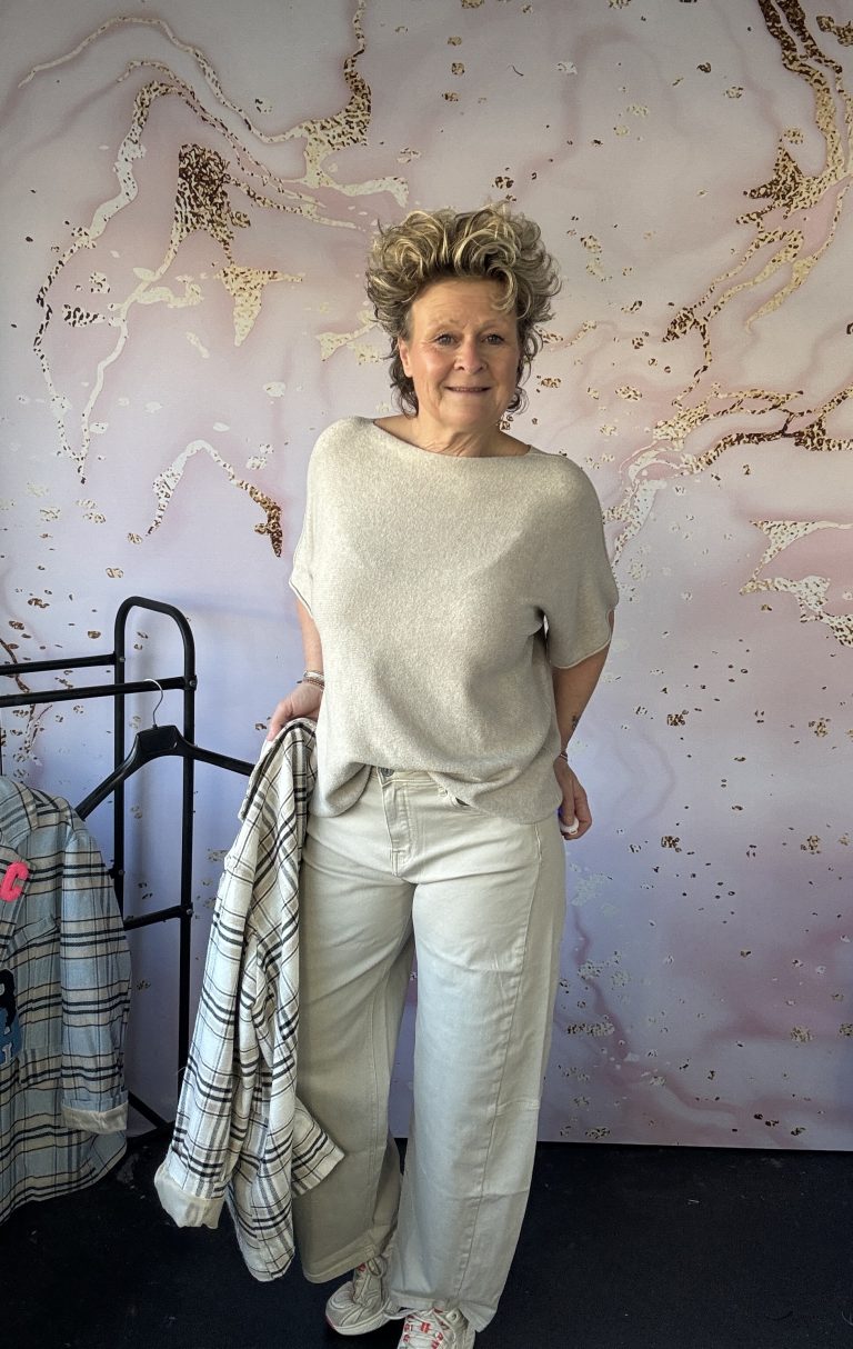 Wide Jeans Hailey sand