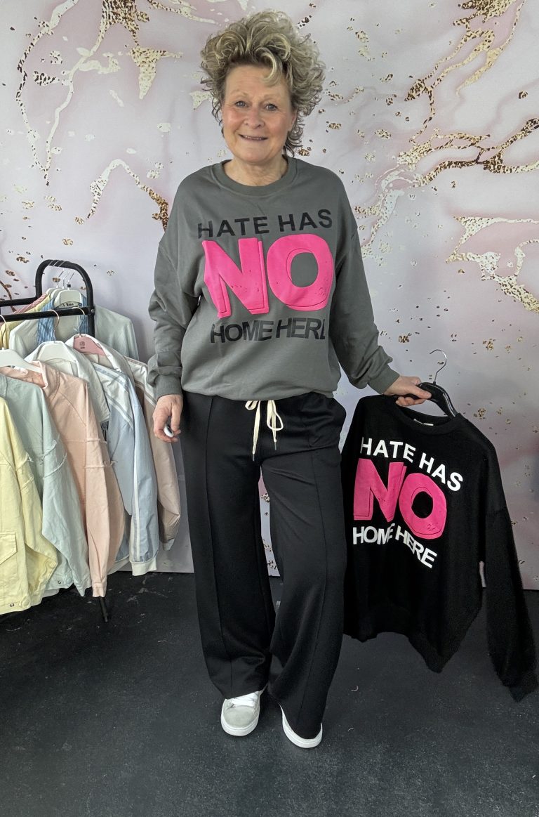 Sweater NO antraciet