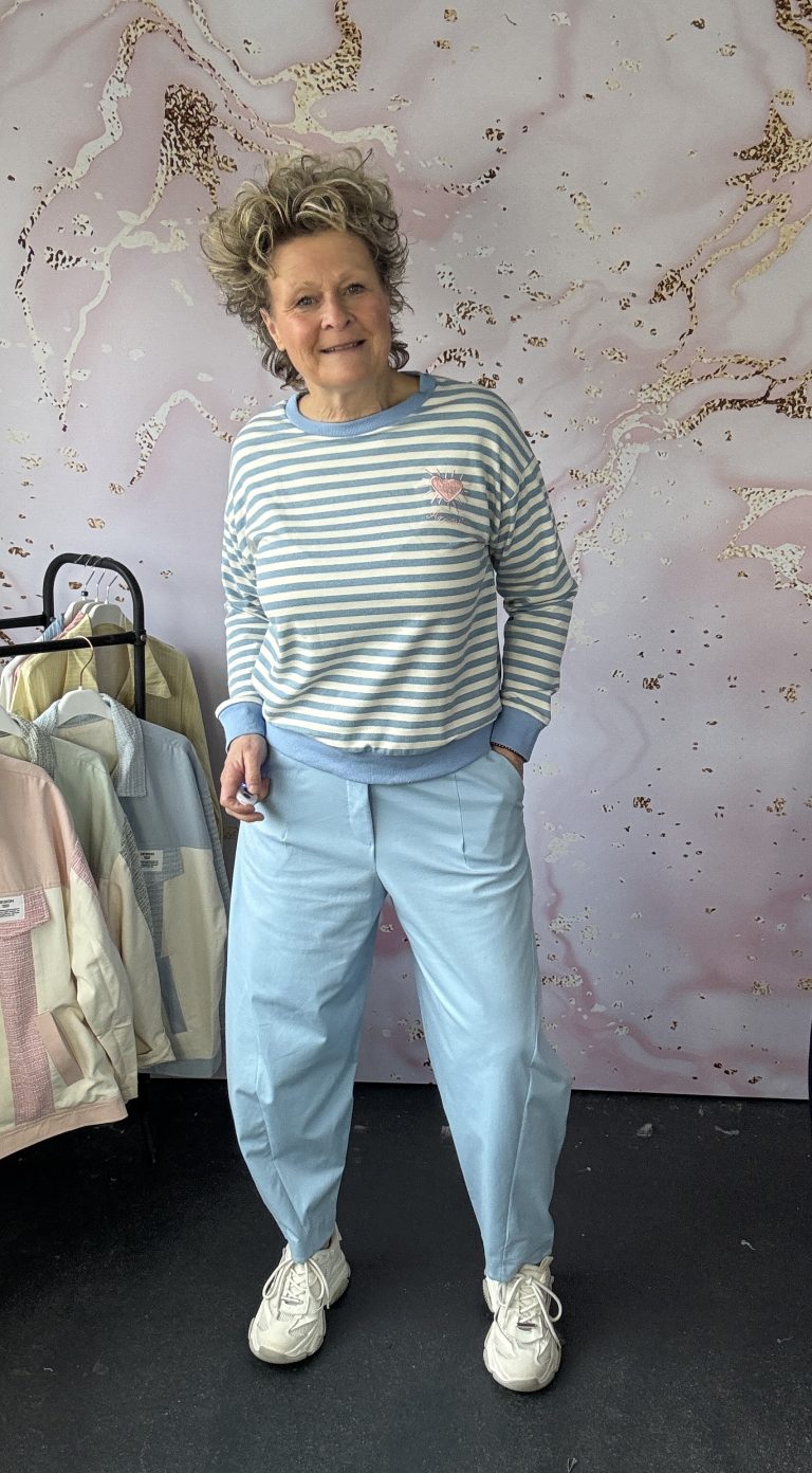 broek Amore lichtblauw chastar