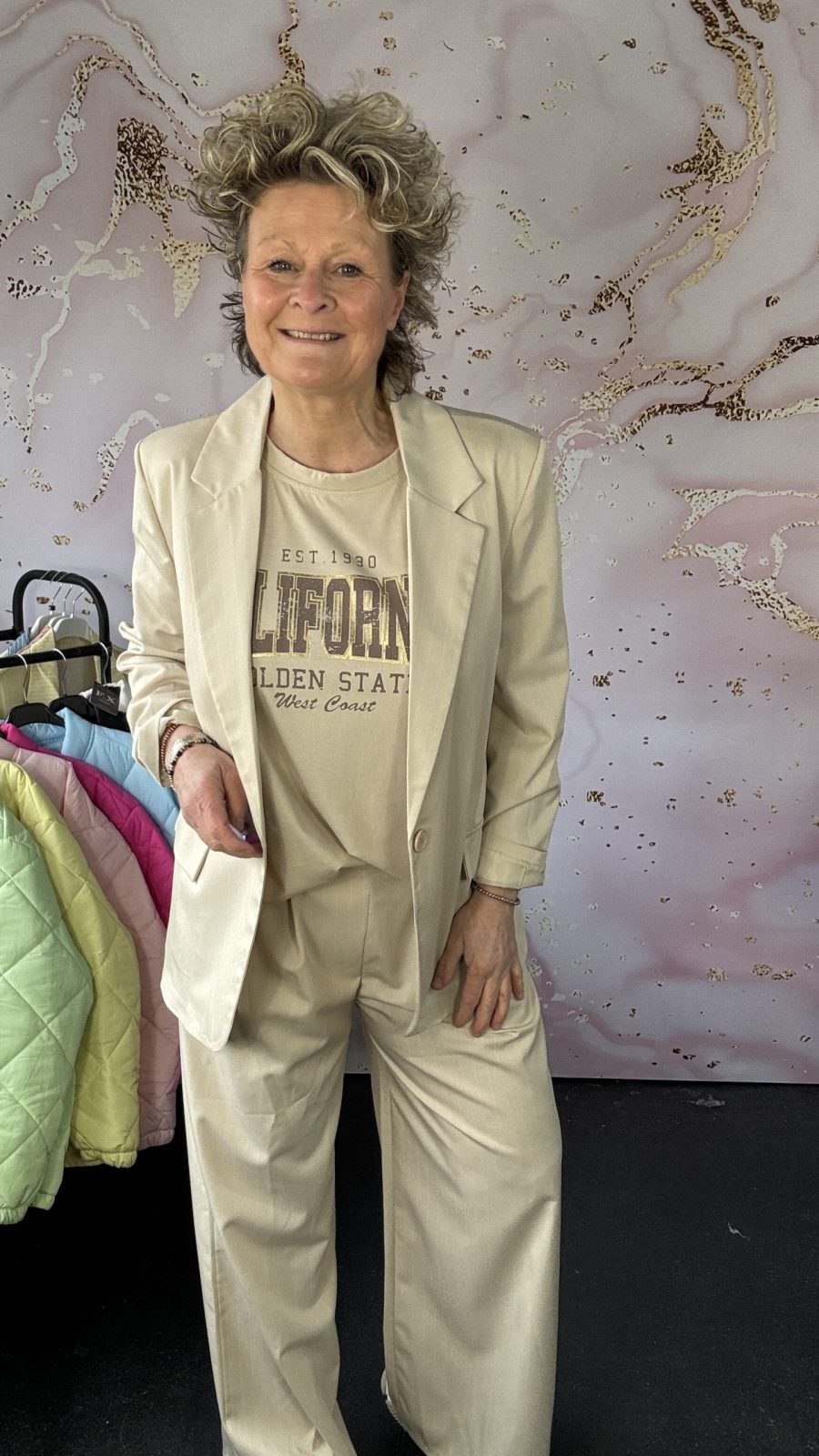 T-Shirt California chastar sand