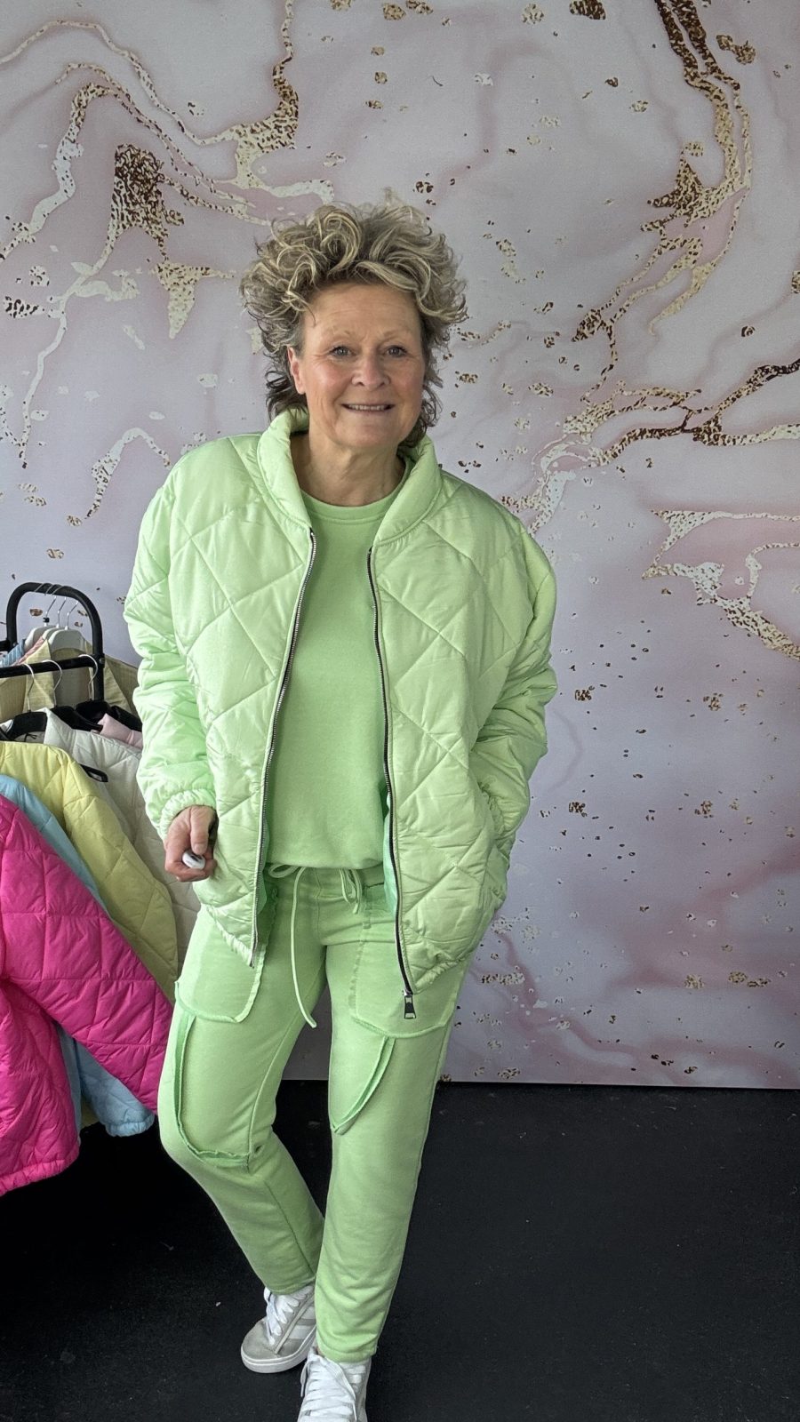 jogg broek Lory mint