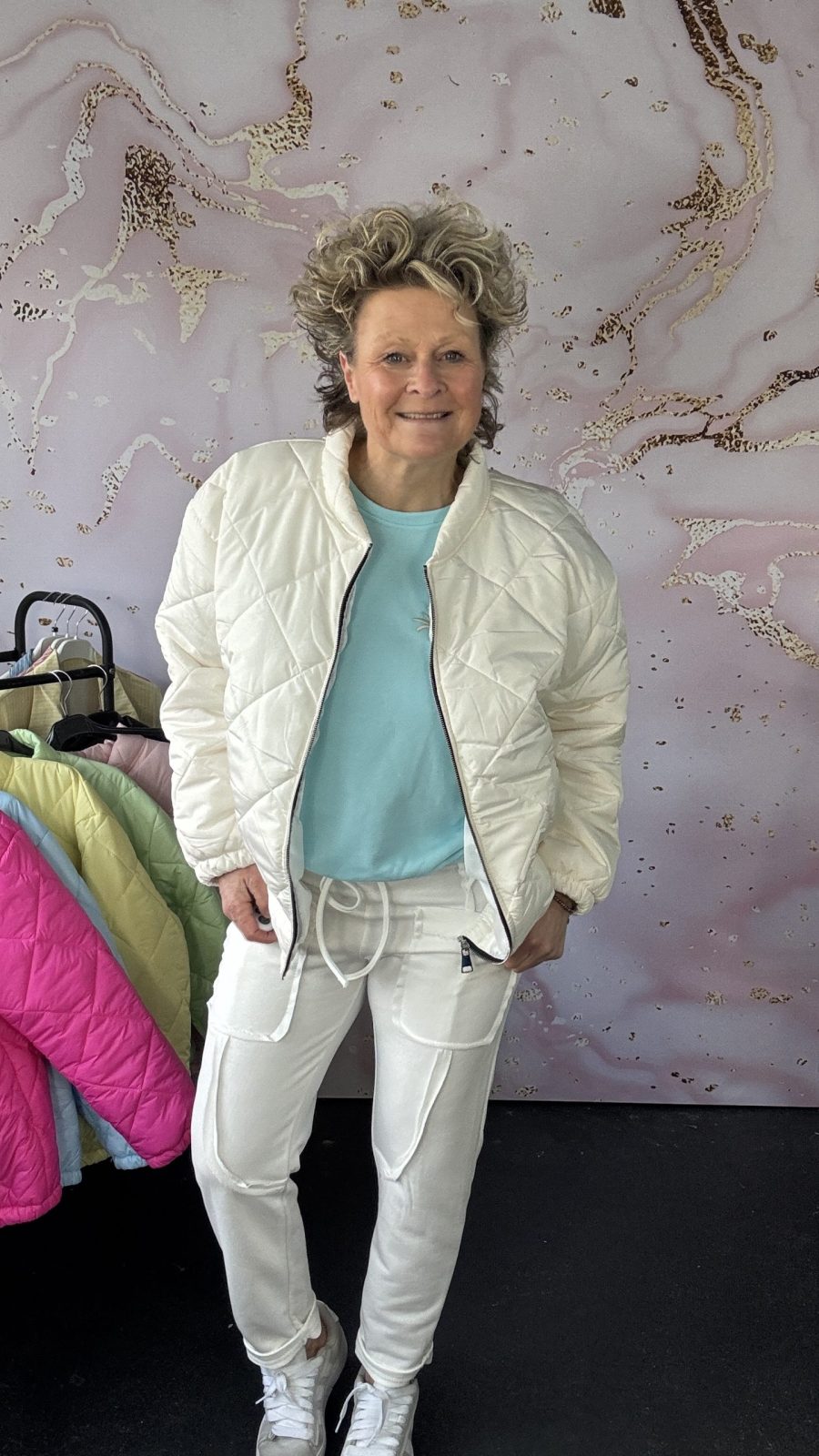 jogg broek Lory wit