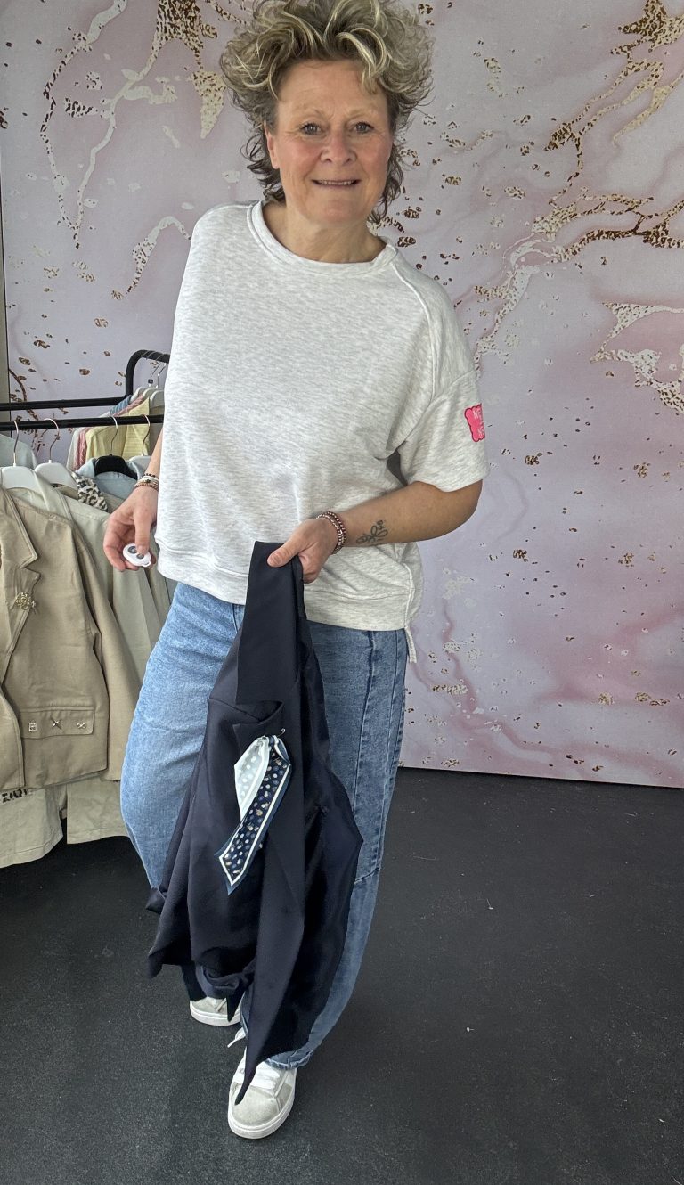 sweater New York grijs
