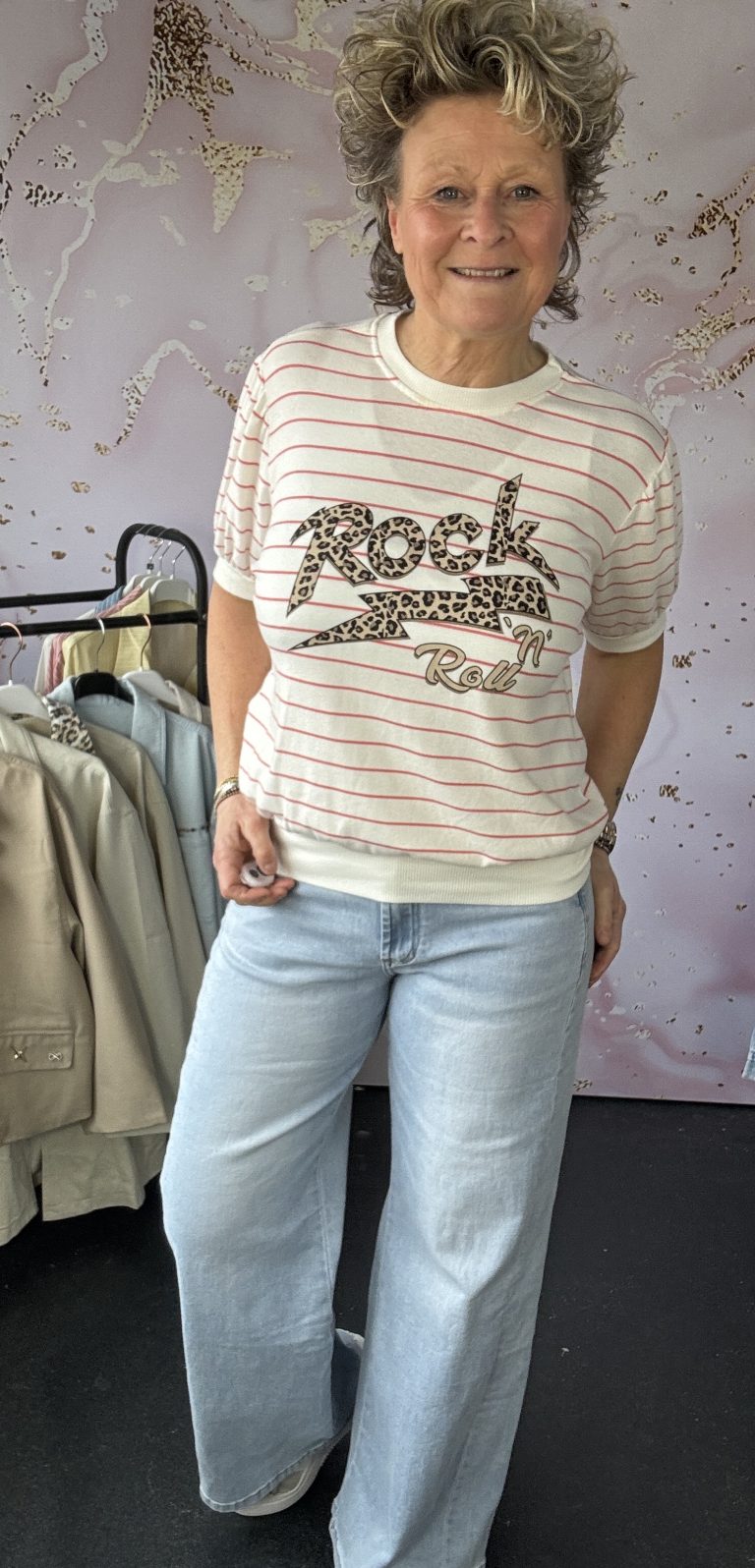 T-Shirt koraal Rock