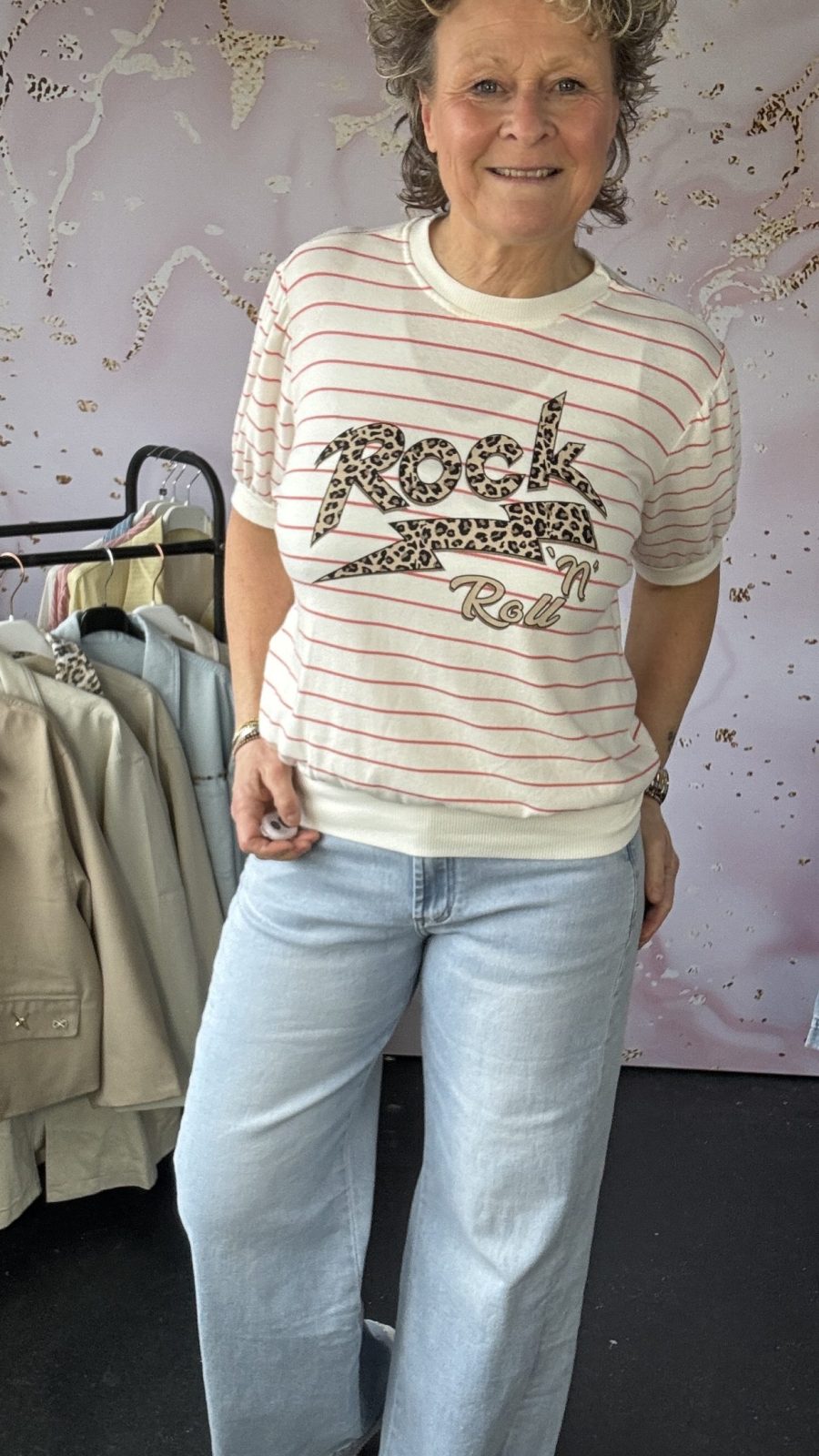T-Shirt koraal Rock