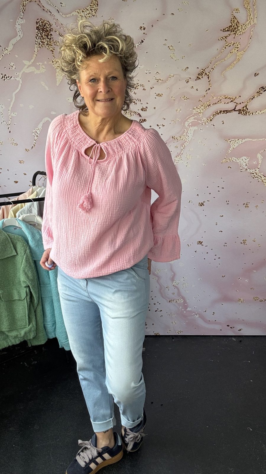 Blouse Aila roze