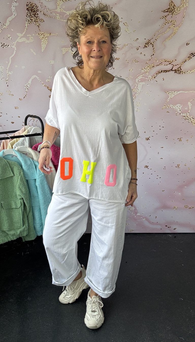 T shirt Soho wit