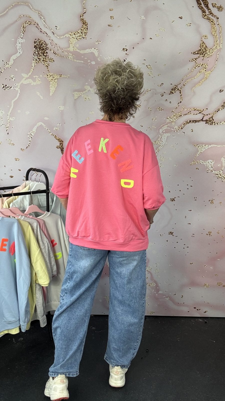 sweater Weekend koraal