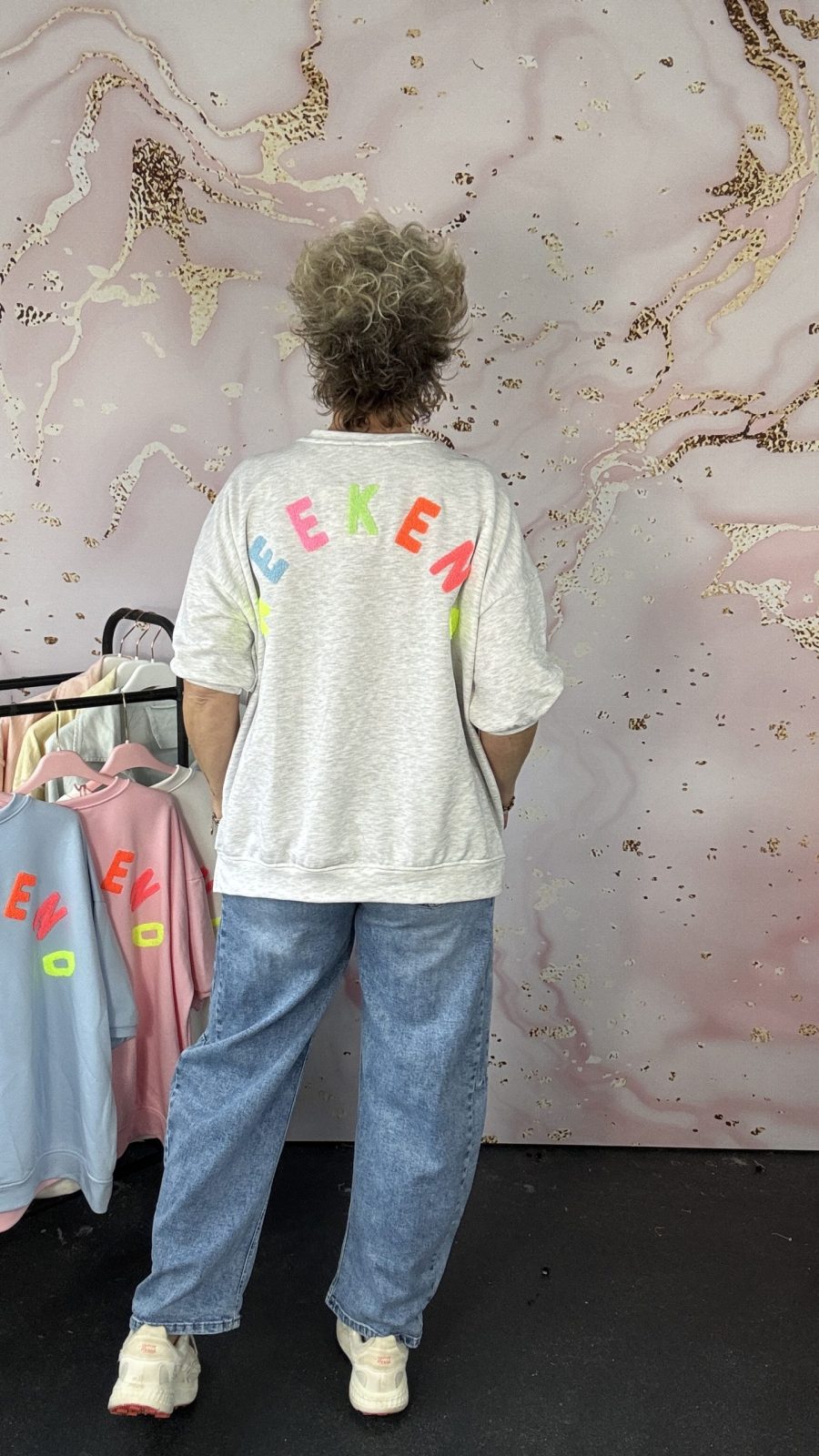 sweater Weekend grijs