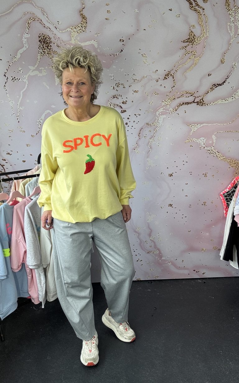 Sweater Spice geel