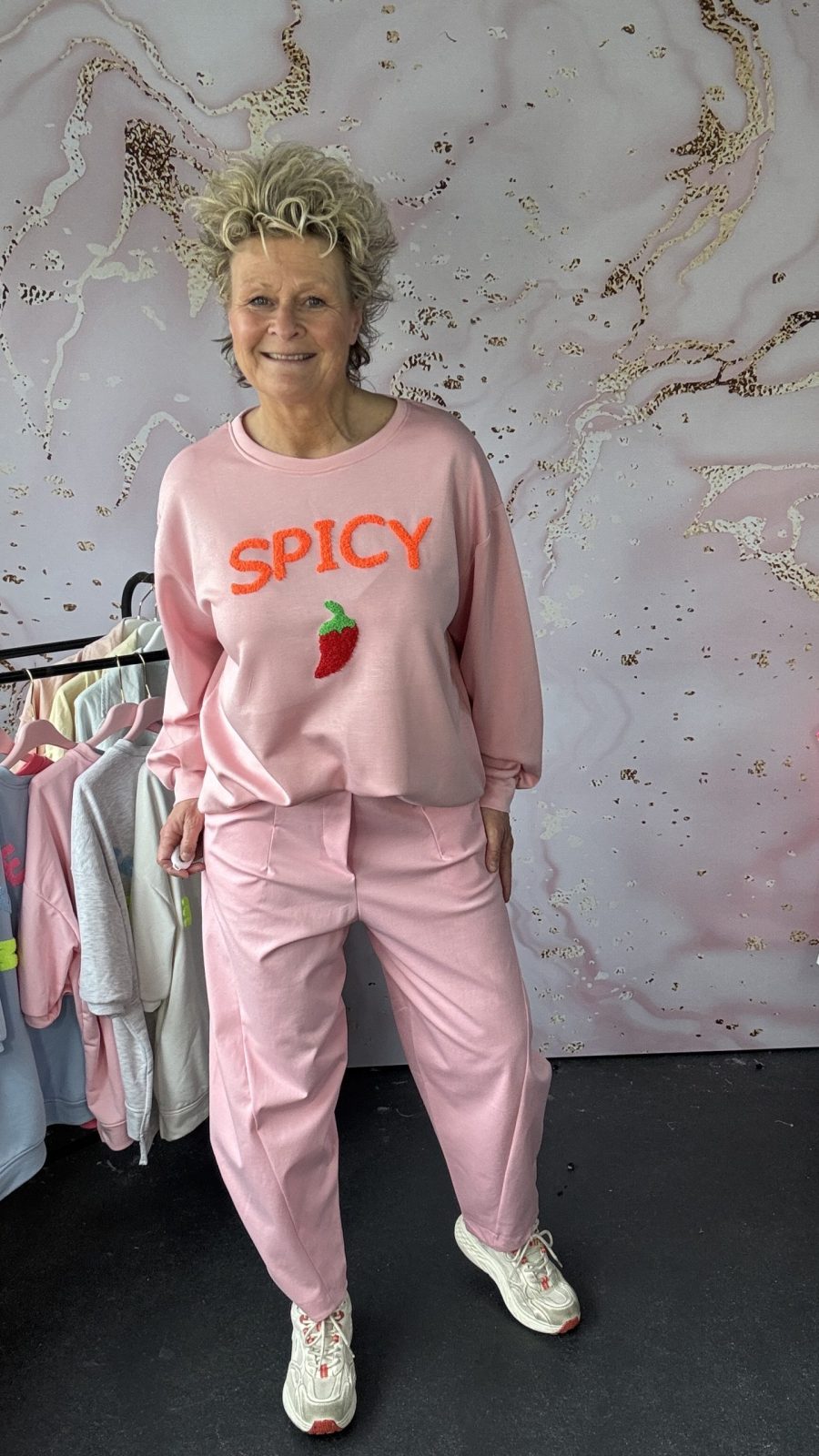 Sweater Spice roze