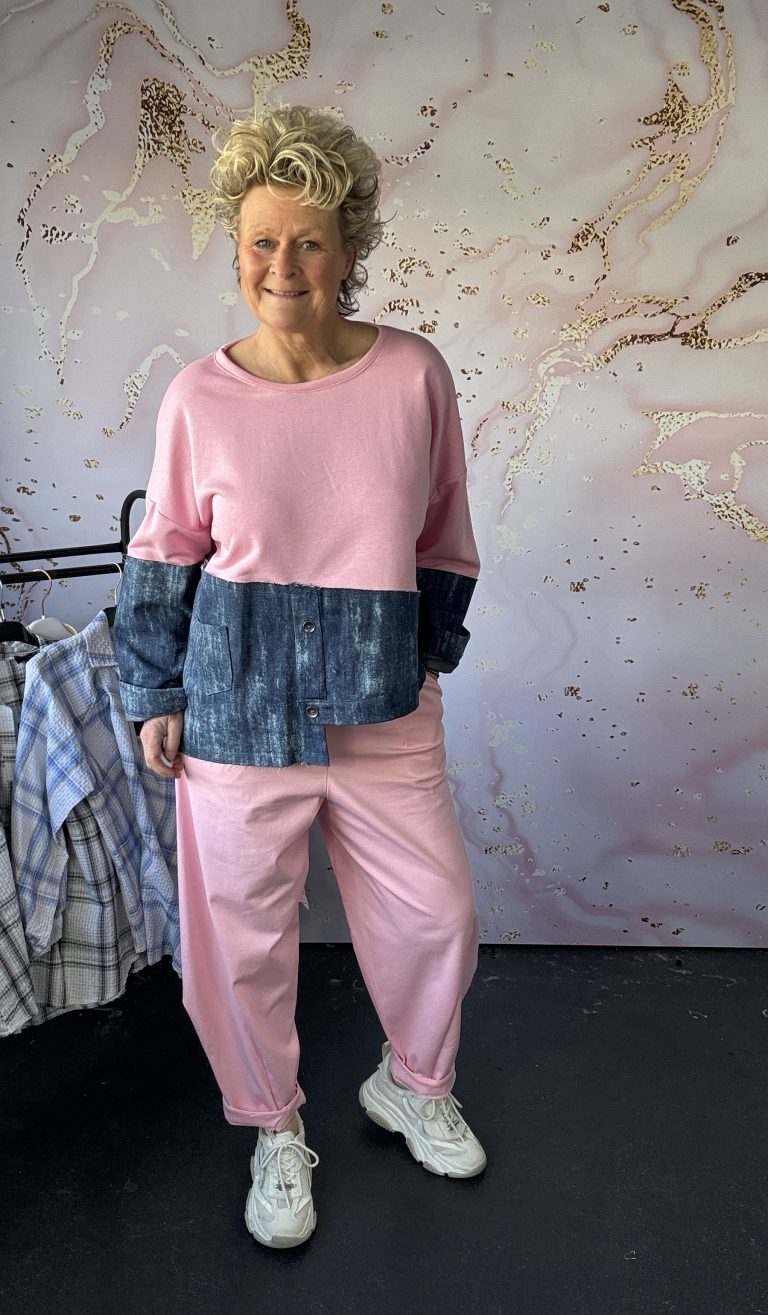 Sweater Helsinki roze