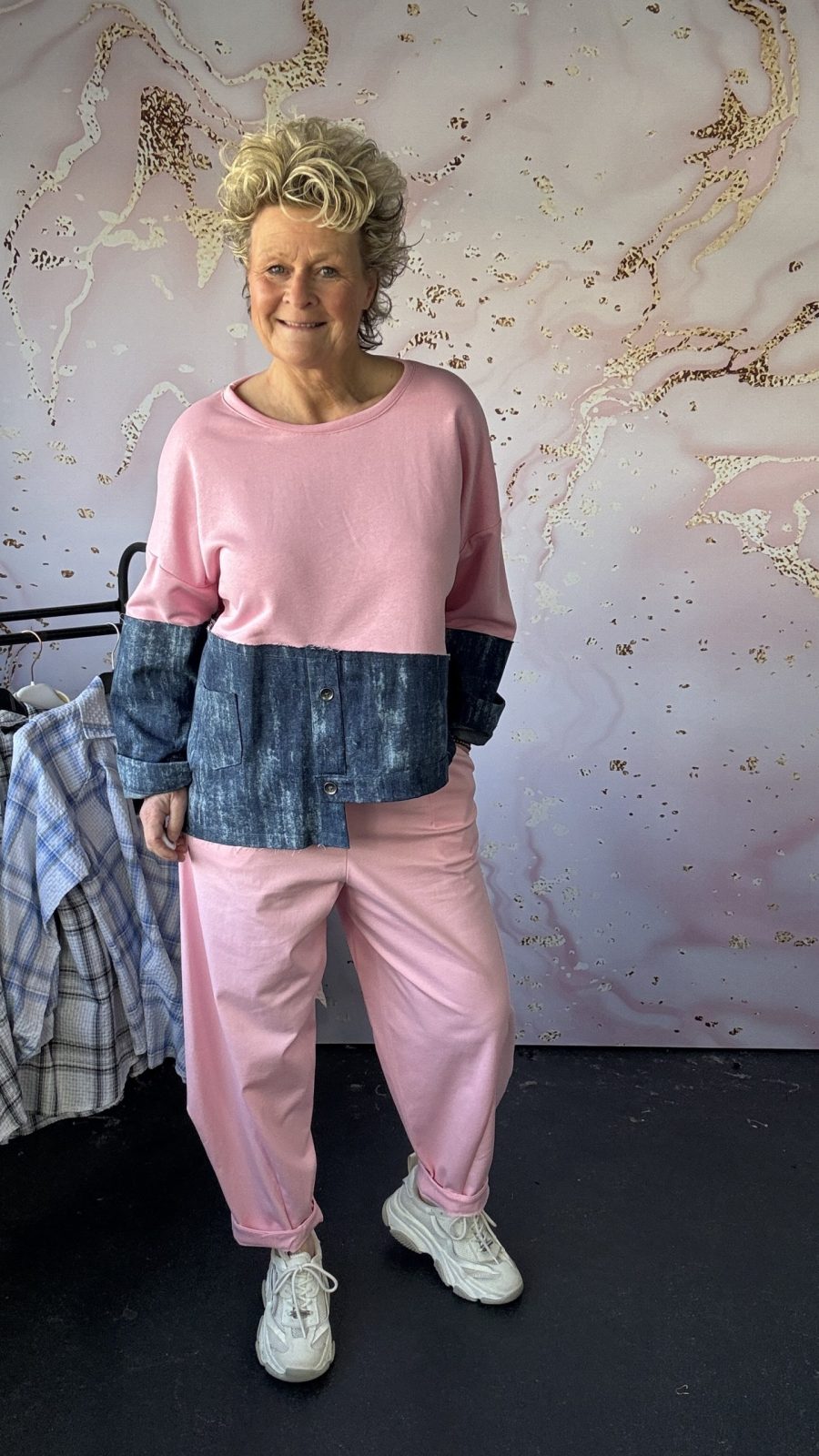 Sweater Helsinki roze