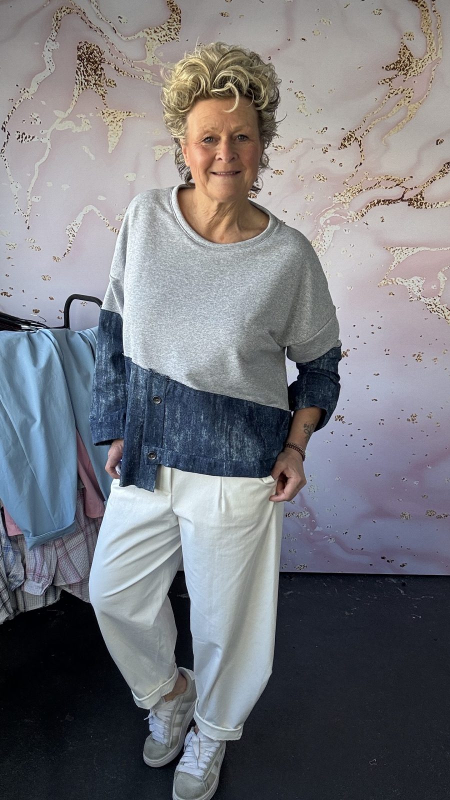 Sweater Helsinki grijs