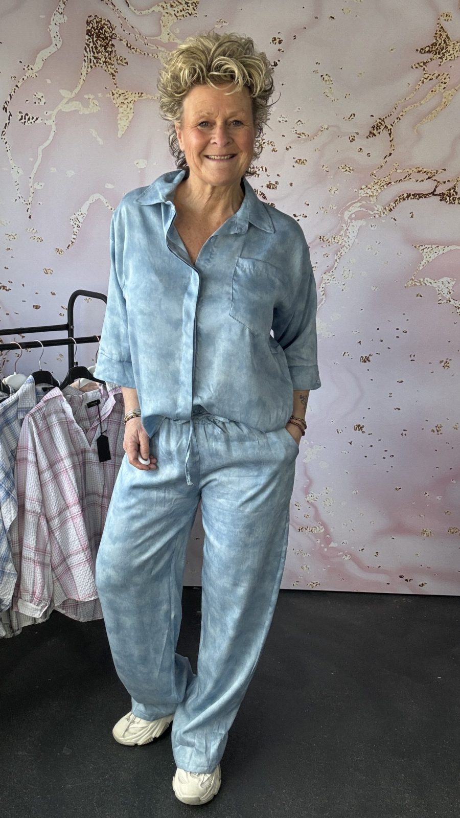 2 delige set London blauw chastar