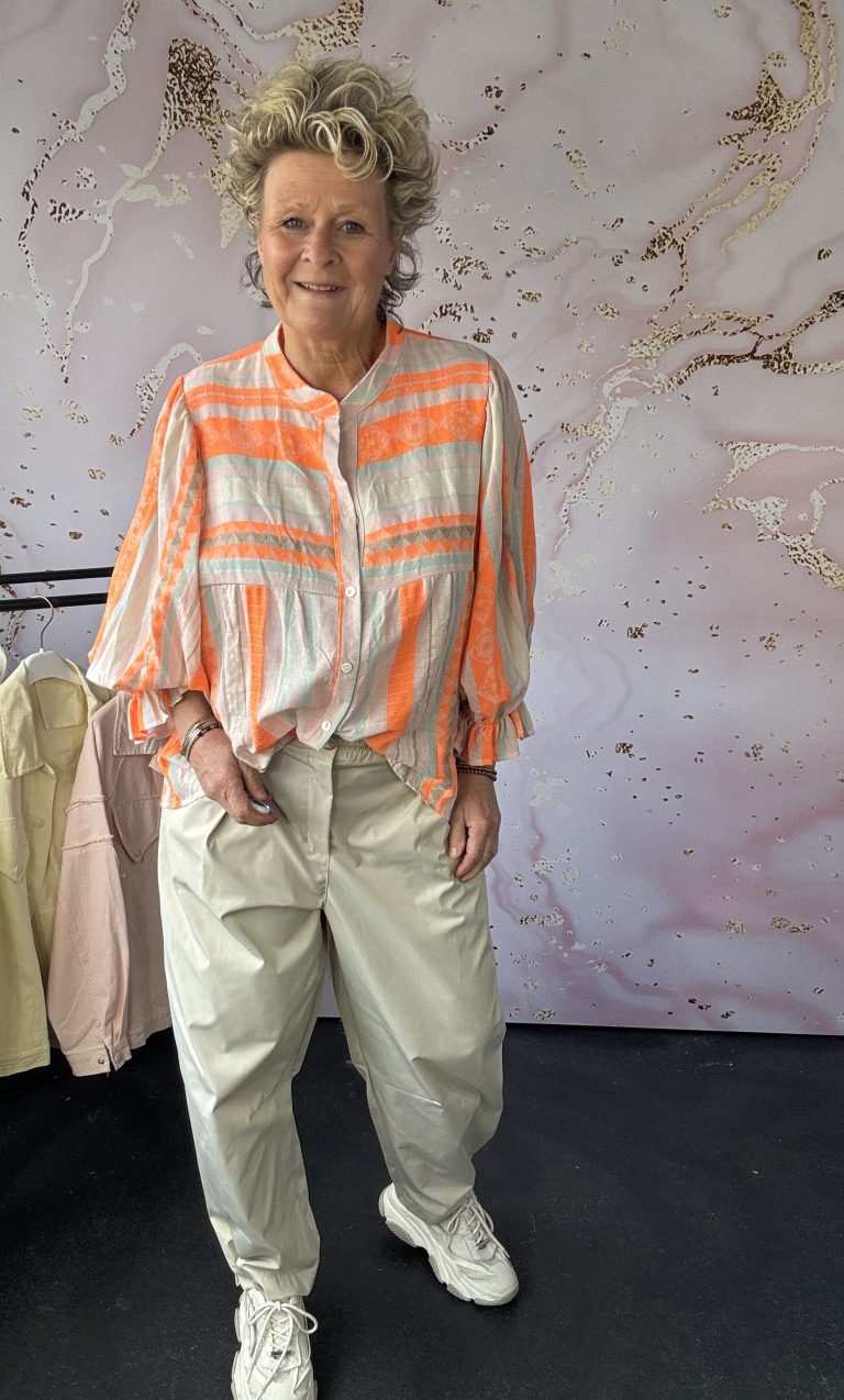 Blouse Marjo oranje