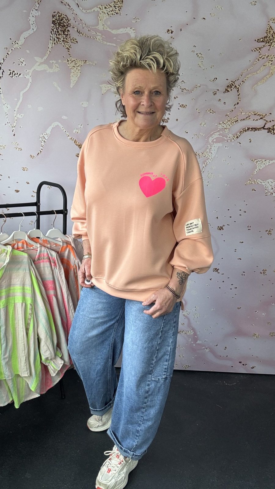 Sweater Summer peach