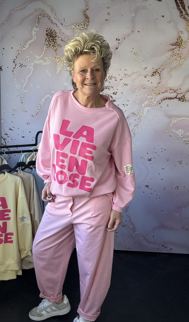 Sweater La Vie roze