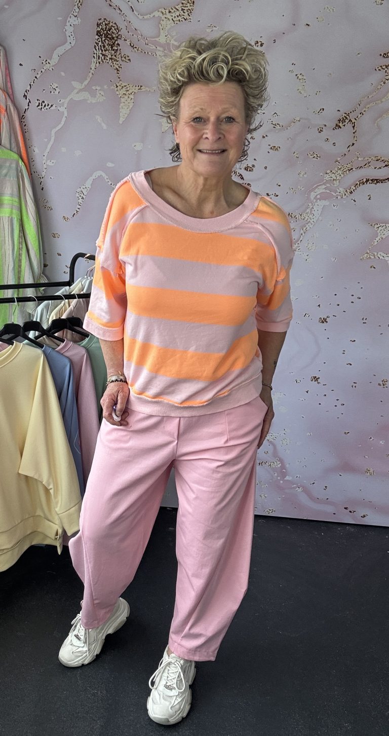 Sweater Colori roze/ oranje