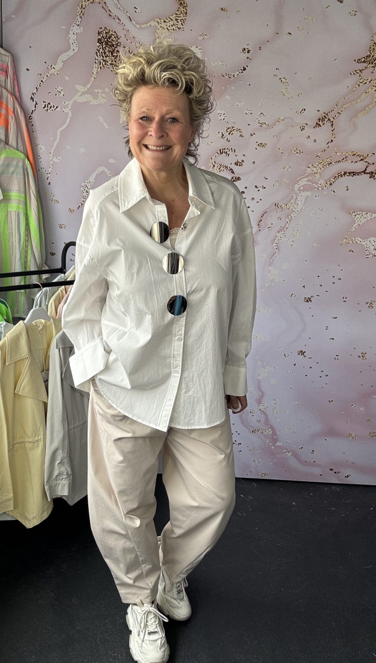 Blouse Button wit