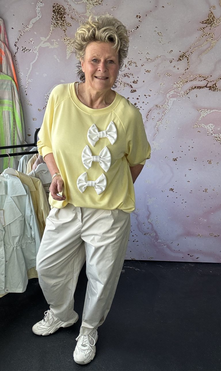 Sweater Strik geel