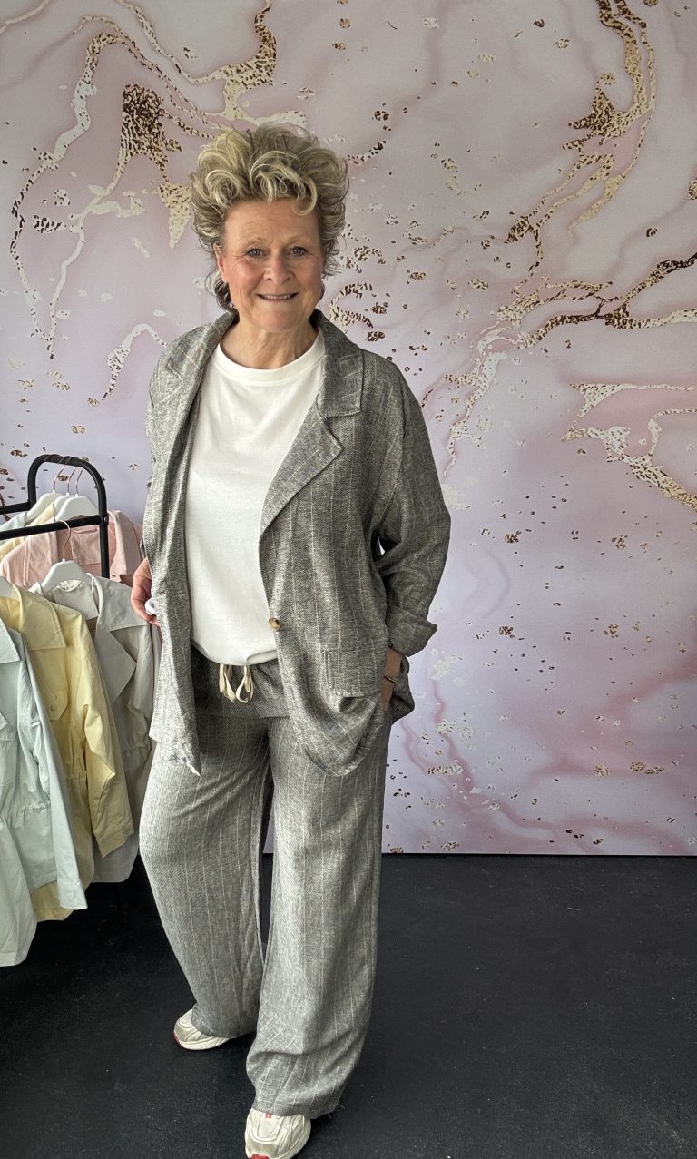 Linnen broek Lino zwart