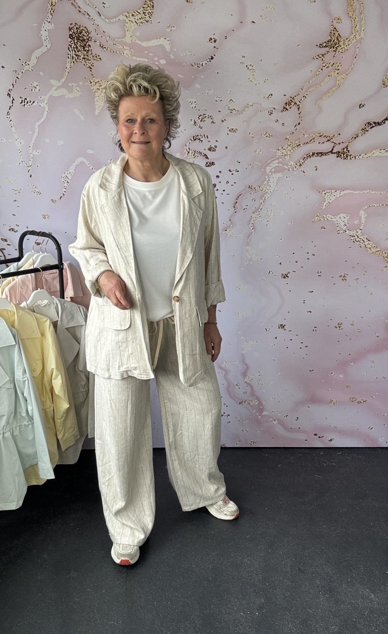 Linnen broek Lino beige