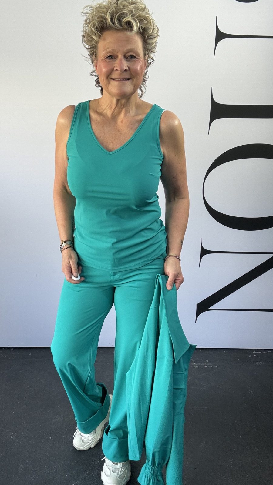 NOUS Travel Singlet N020 Peacock Blue