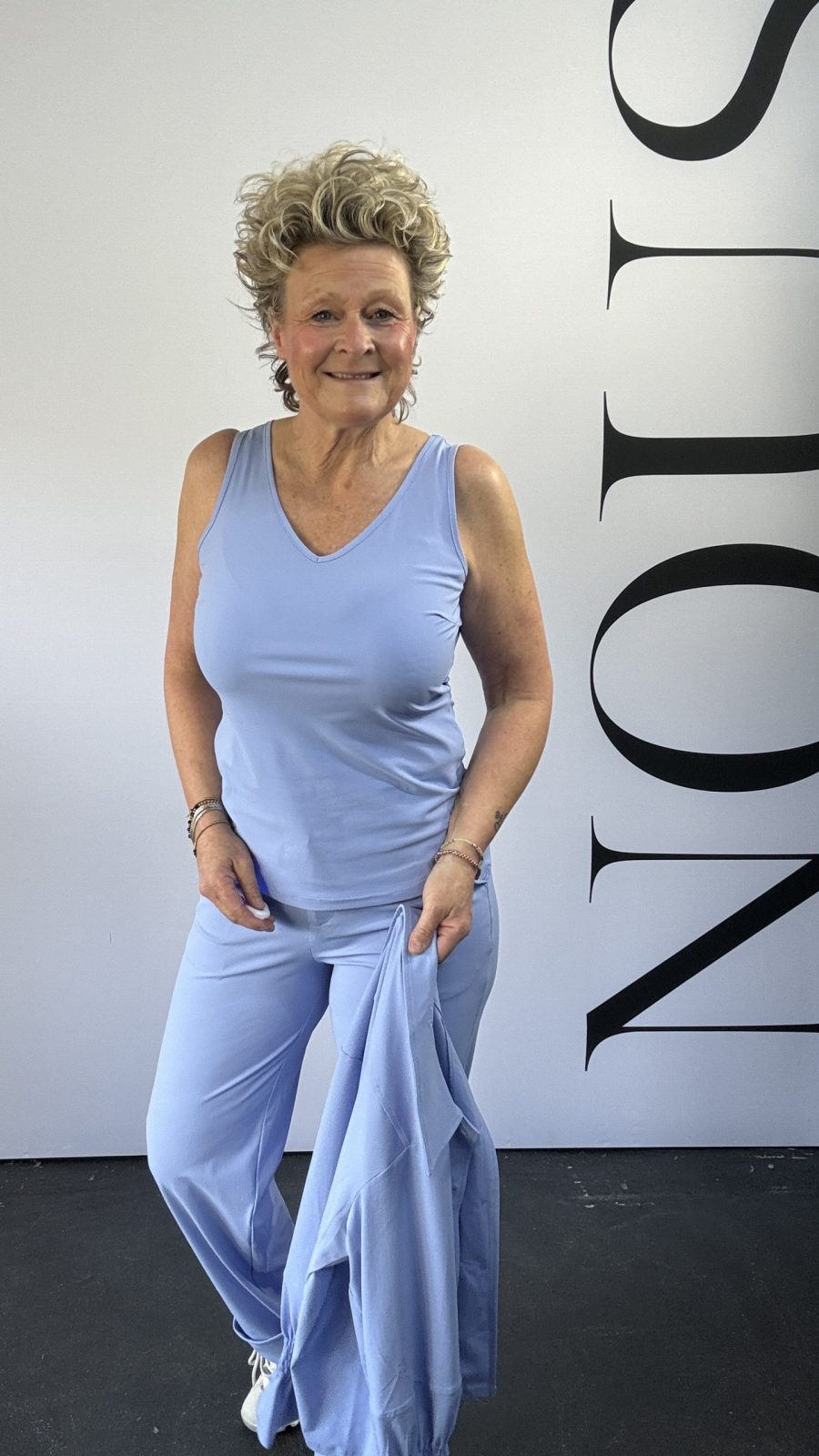 NOUS Travel Singlet N020 Grapemist