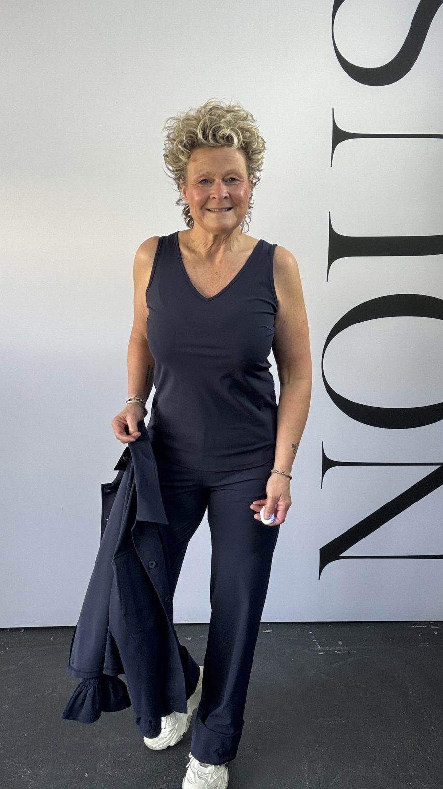 NOUS Travel Singlet N020 Navy