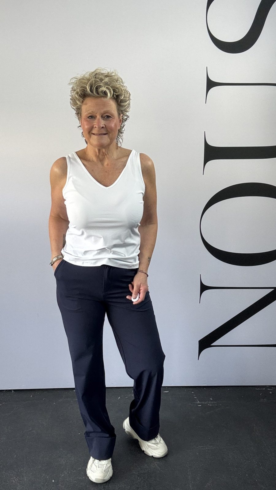 NOUS Travel Singlet N020 Wit