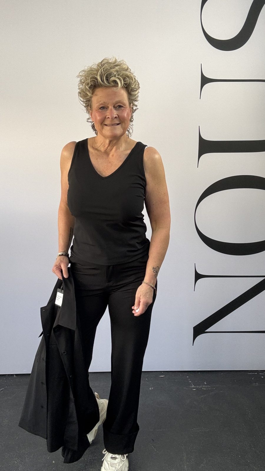 NOUS Travel Singlet N020 Black