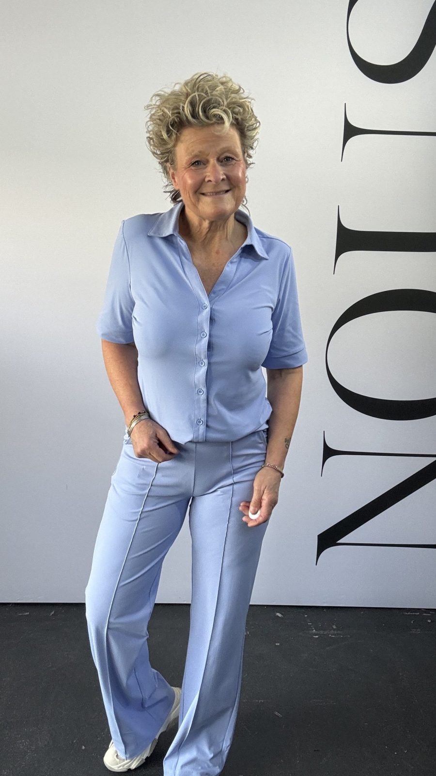 NOUS Travel Blouse N061 Grapemist
